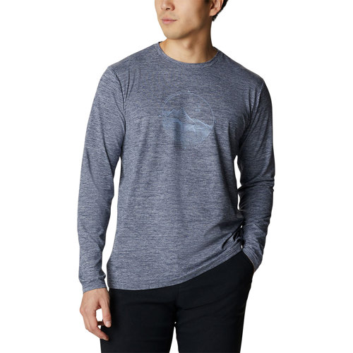 Columbia Tech Trail Long Sleeve Graphic T-Shirt for Men